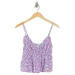 Abound Swing Cami Purple Windy Daisy Size Medium NWOT $20 MSRP